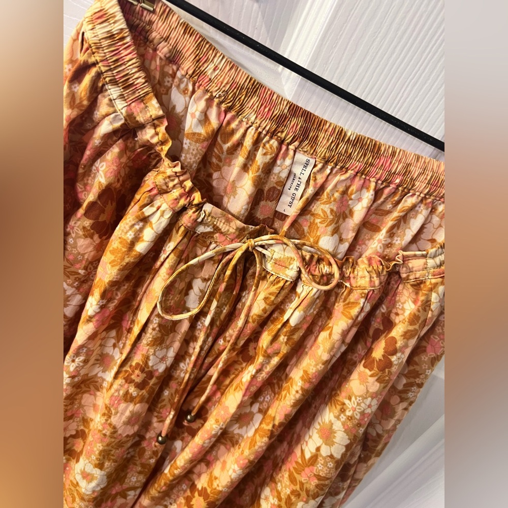 Spell Anne Maxi Skirt - Peach - Picture 2 of 3